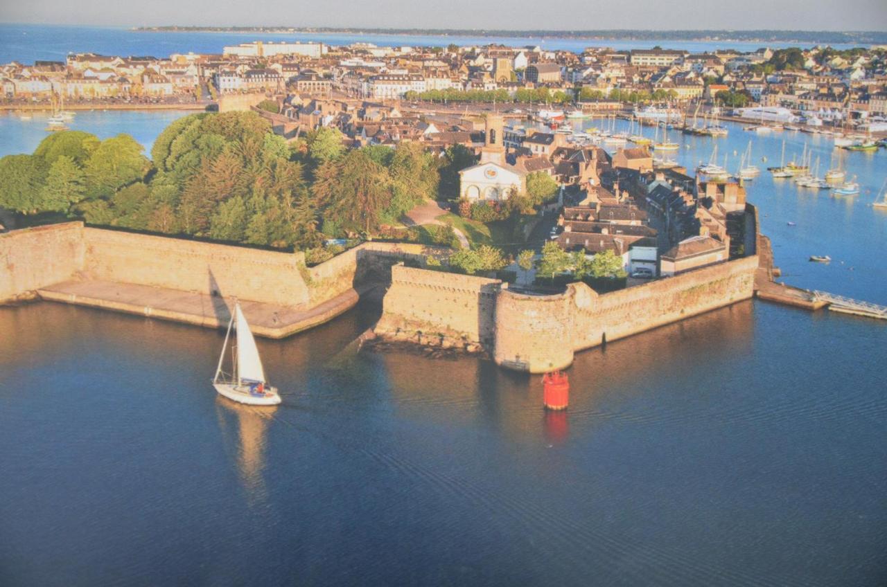 Appartement Corniche II - Superbe Vue Mer Concarneau Extérieur photo