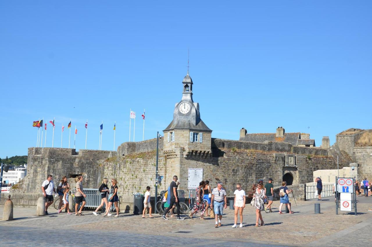 Appartement Corniche II - Superbe Vue Mer Concarneau Extérieur photo